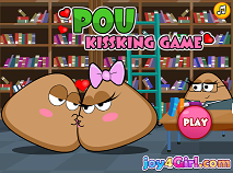 Pou Kissing Game