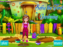Sofia the First Gardening
