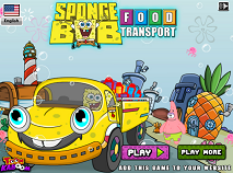 Spongebob Transporta Mancarea