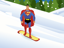 Superman cu Snowboardul