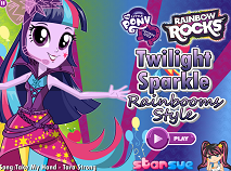 Twilight Sparkle Rainbooms Style