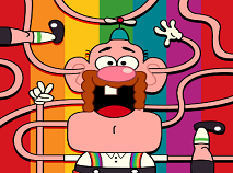 Uncle Grandpa Psychedelic Puzzle