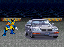 Wolverine Car Smash